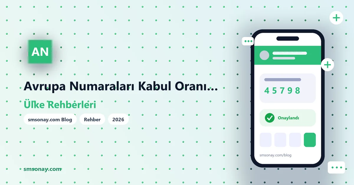 Avrupa Numaraları Kabul Oranı Karşılaştırması (DE, NL, FR, PL)