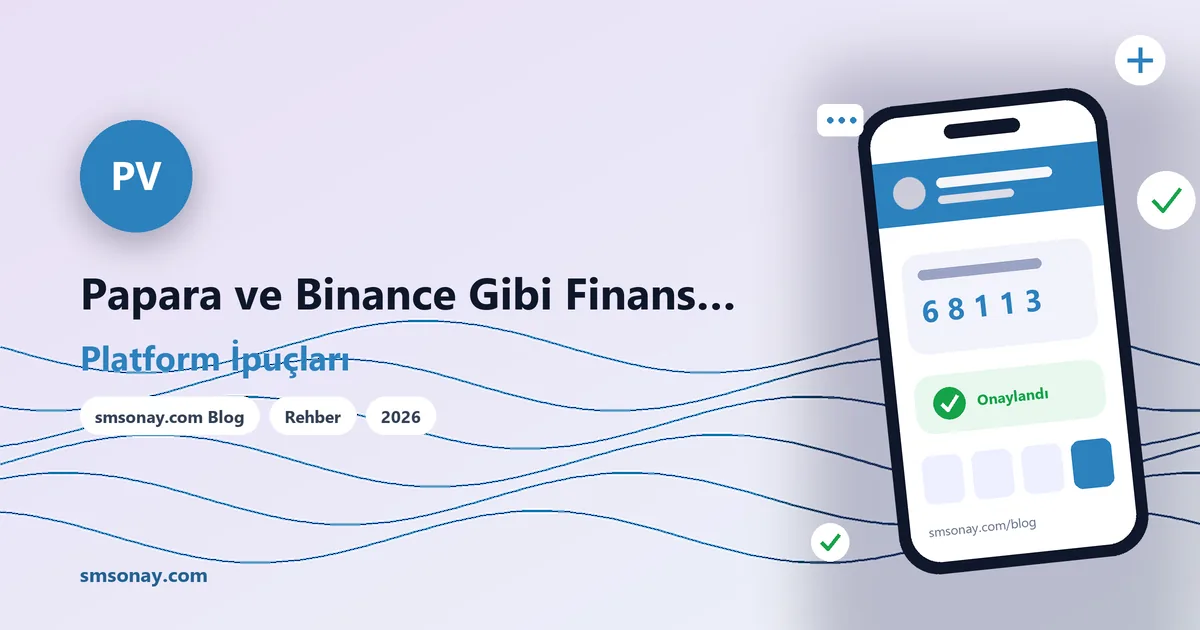 Papara ve Binance Gibi Finans Uygulamalarında Sanal Numara: Sınırlar ve KYC