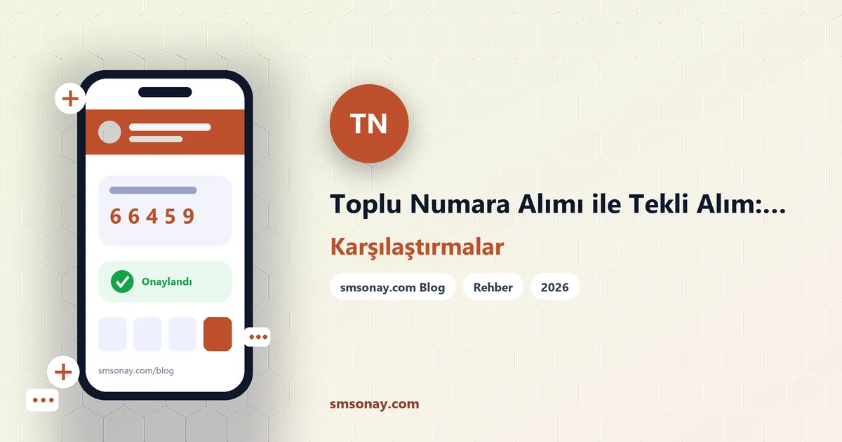 Toplu Numara Alımı ile Tekli Alım: İşletmeler İçin Maliyet Analizi