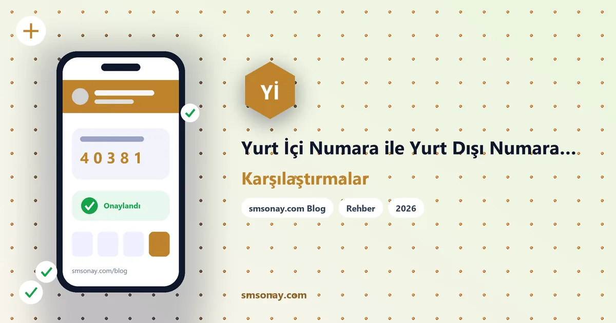 Yurt İçi Numara ile Yurt Dışı Numara Arasındaki Farklar