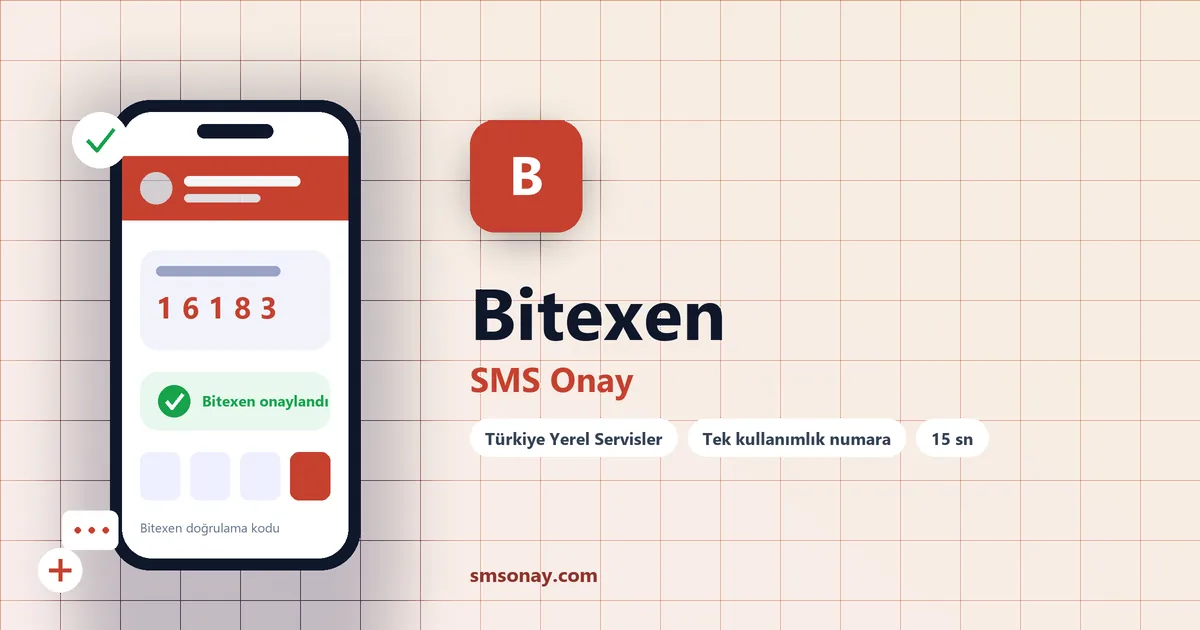 Bitexen Ücretsiz SMS Onay görseli