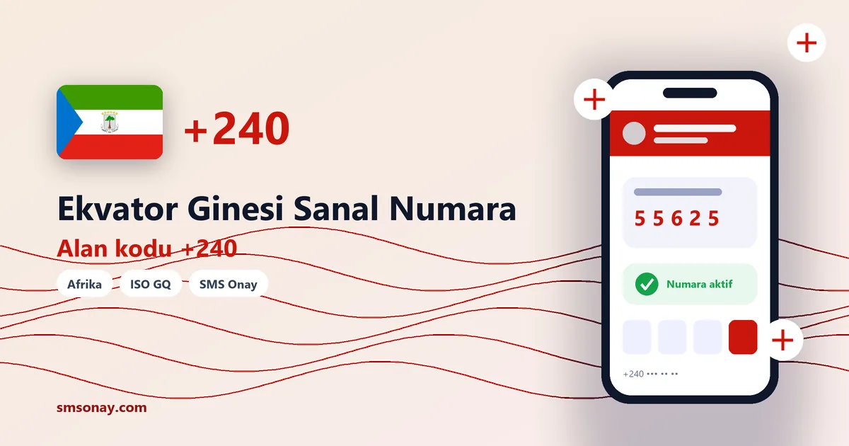 Ekvator Ginesi Ücretsiz Sanal Numara görseli