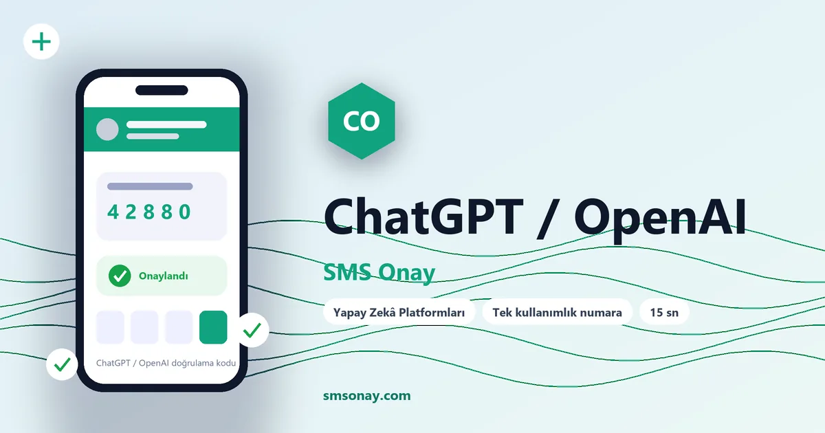 ChatGPT / OpenAI SMS Onay