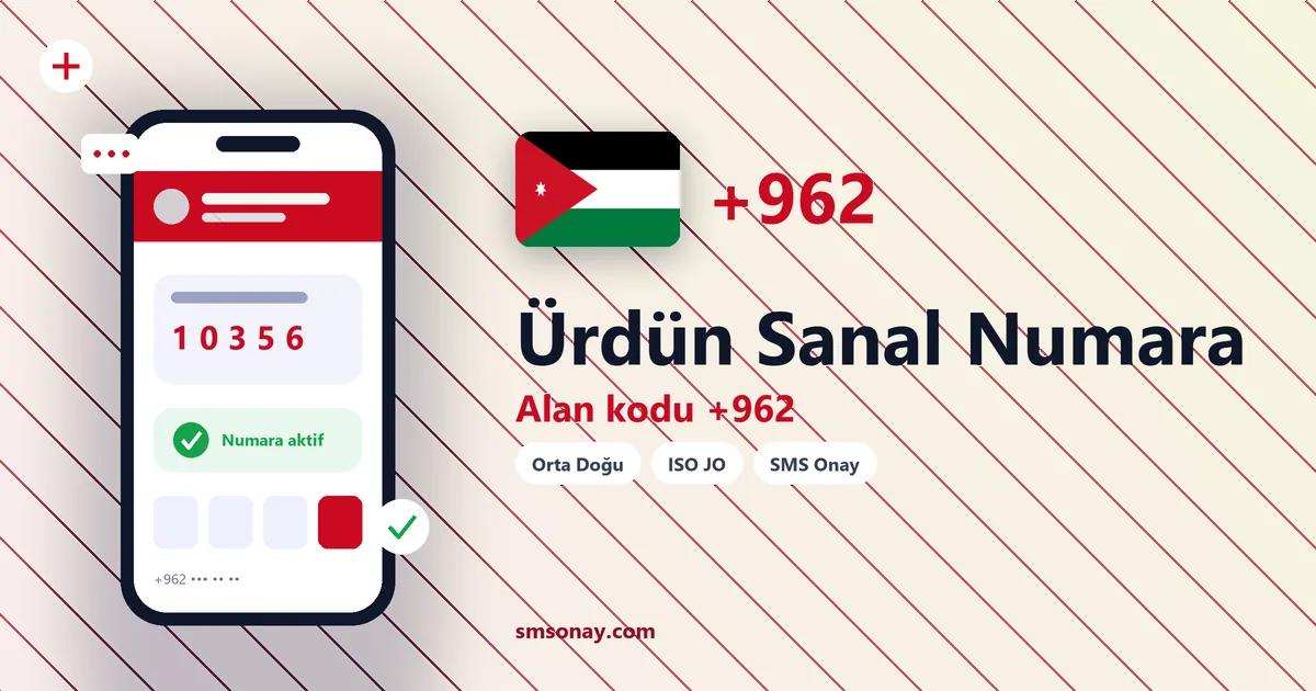 Ürdün Sanal Numara